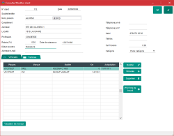Gestion des clients Image
